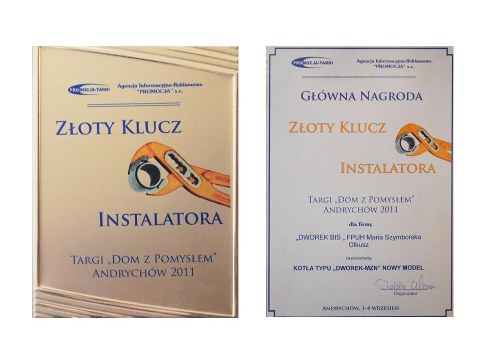 Złoty Klucz Instalatora Targi “Dom z pomysłem” Andrychów