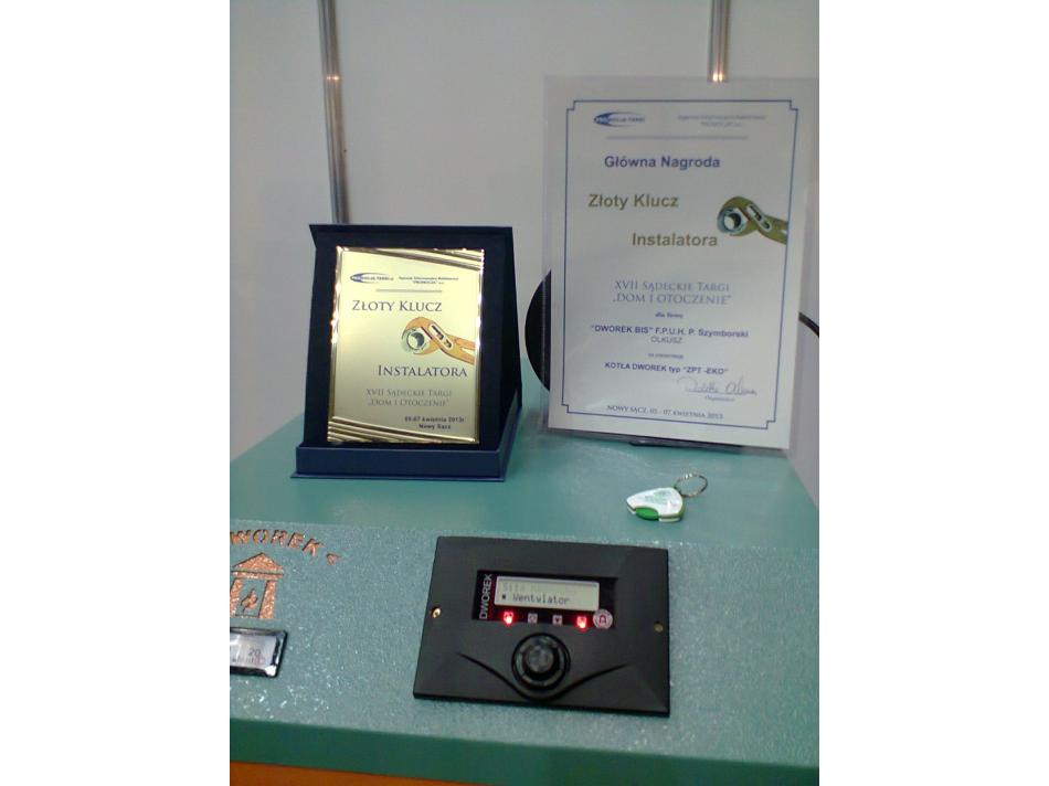 łoty Klucz Instalatora XVII Sądeckich Targów “Dom i Otoczenie” Nowy Sącz
