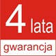 4 lata tj. 48 miesięcy gwarancji